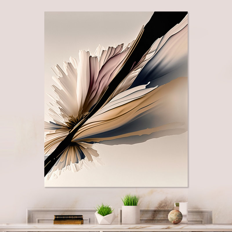 «Daisy Hyperrealistic Flowers II», reproduction sur toile, L 12 po x H 20 po, Toile tendue