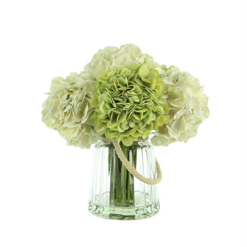 Hydrangea Arrangement in Vase