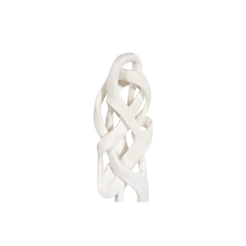 Cast Dancing Sculpture, Passé, Faux Bleached
