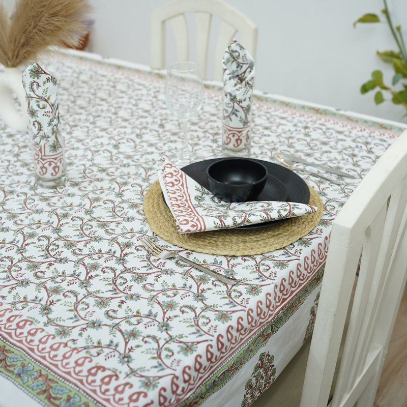  Nappe en coton 60x90, 90" L x 60" D, 6