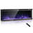 Wrought Studio™ Black Electric Fireplace-679524965