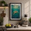 Turtle in Light Coastal - Wrapped Canvas-978167322-978167302