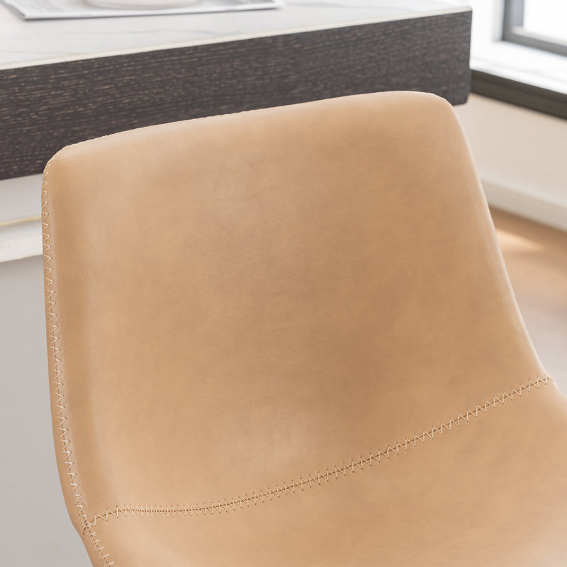 Tabourets de bar sans accoudoirs Anke, Taupe, Tabouret de comptoir (siège d’une hauteur de 24