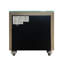 Table de chevet beige avec velours beige