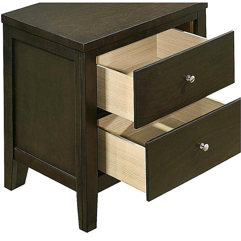 Table de chevet 2 tiroirs Clement