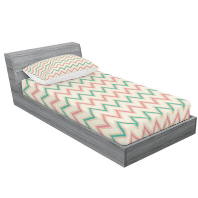 Microfiber Chevron Sheet Set
