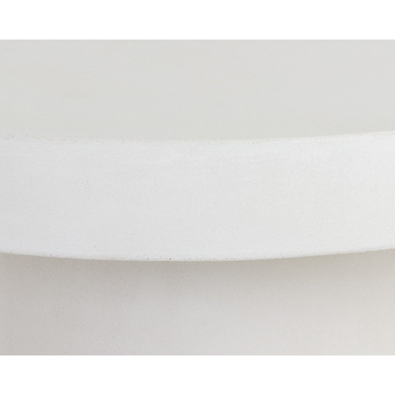 Table basse Mikaella, Blanc