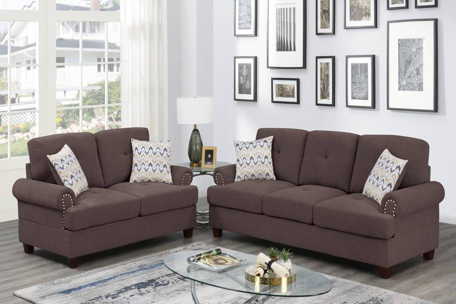 Red Barrel Studio® Myndi 2 Piece Living Room Set | Wayfair