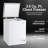 Igloo 3.5 cu. ft. Garage Ready Chest Freezer with Adjustable Temperature Controls-124173400