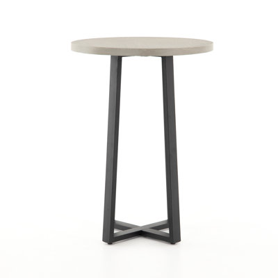 Cintra Round Metal Base Bar Table