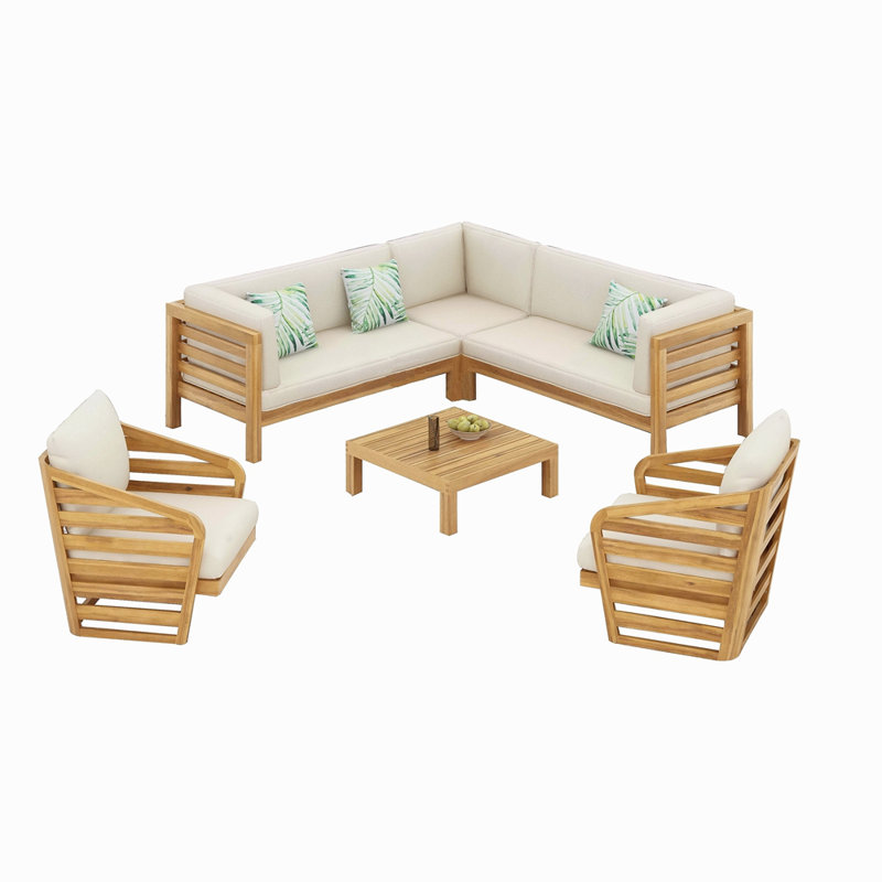 Ensemble de canapé modulaire 6 pièces