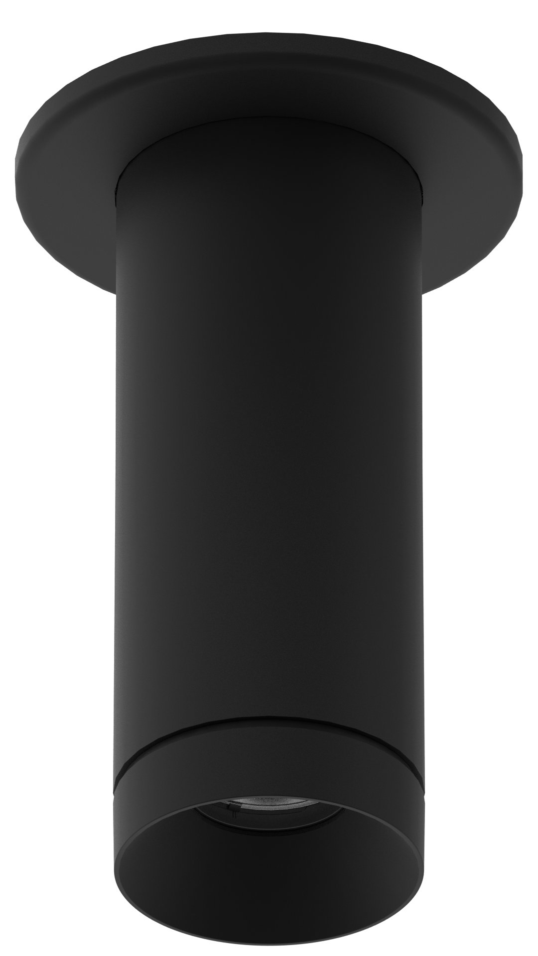 CSL Forme 3 in. Flush Mount in Matte Black | Perigold