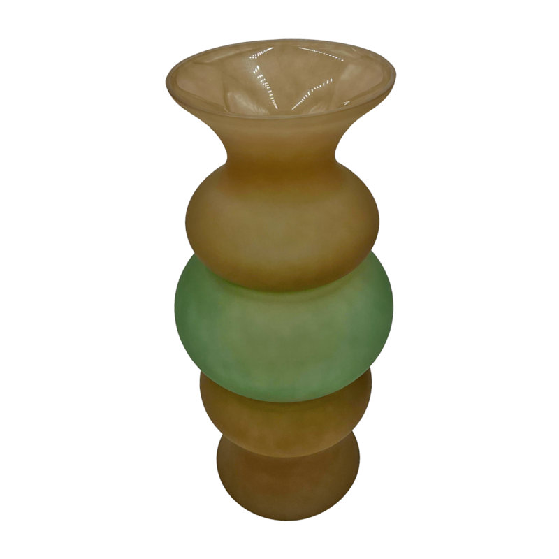 Paire de vases de sol en verre pour fleurs Ledlow