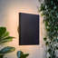 Sudais Matte Black 5.8cm H Integrated LED Outdoor Sconce