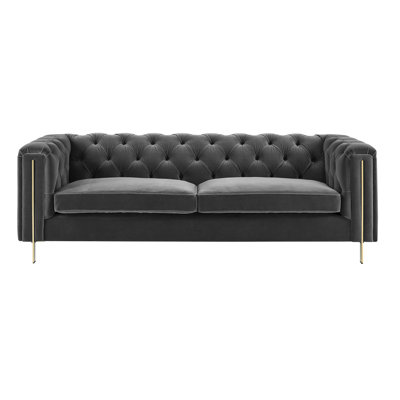 Maximiano 84'' Velvet Sofa