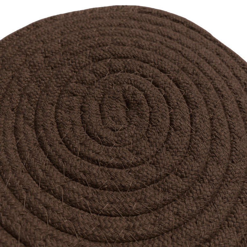 Polyester Round 1 Piece Trivet, Brown