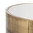 Florencia Glass Top End Table