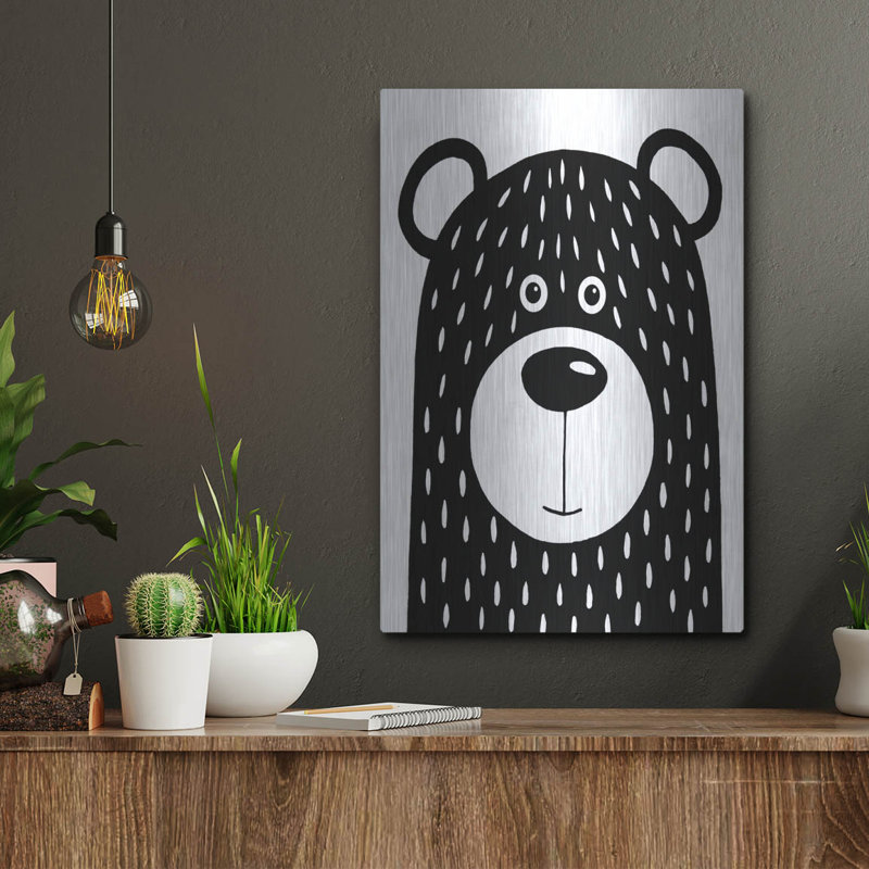 «Vanilla Bear» par Lucia Stewart, H 12 po x l 16 po