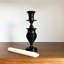 Ebony Wood Collection Candlestick