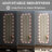 Full Length Mirror with Lights Full Body Vanity Mirror with 3 Color Modes Wall Lighted  Standing Floor Mirror