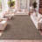 Antto Solid Low-Pile Brown Rug-950393692