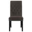 Chaises d'appoint capitonnées (ensemble de 2)-872587049