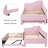 Upholstered Linen Daybed with Trundle Bed-606284664