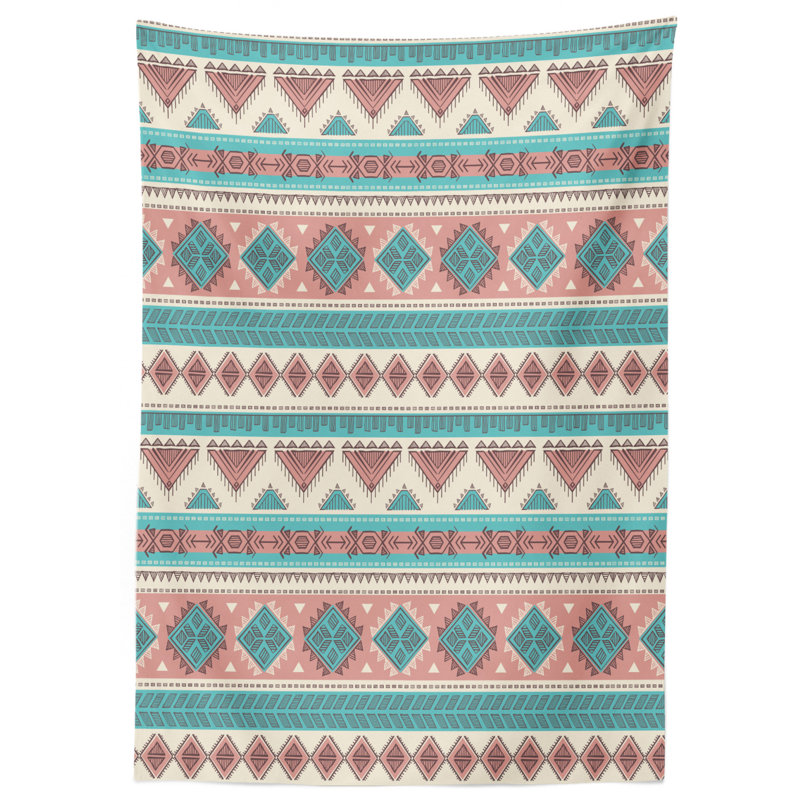 Tribal Tablecloth, 90" L x 60" W