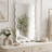Wavy Rectangle Solid Wood Frame Mirror-896542056