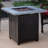 The Wakefield Steel Propane Fire Pit Table