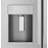 GE 36" Counter Depth French Door 22.1 cu. ft. Smart Refrigerator with Fingerprint Resistant Finish-50219099