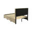 Lit avec rangement tapissier Leonard-675237045