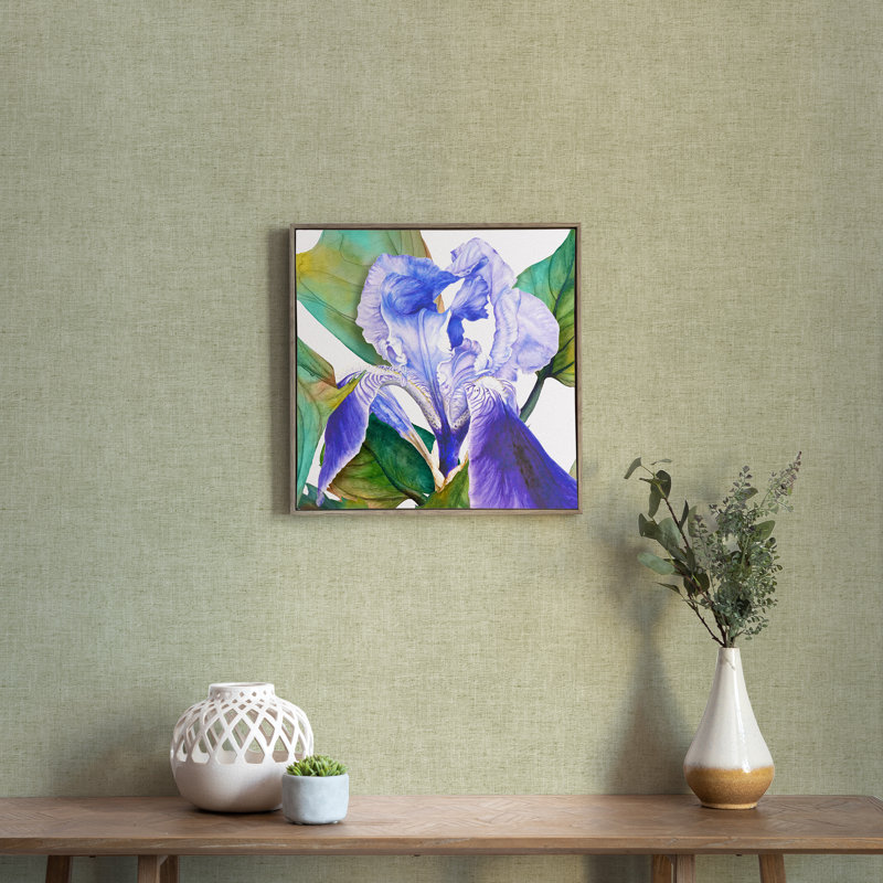 Darwen Darwen Cornflower - Floater Frame Print