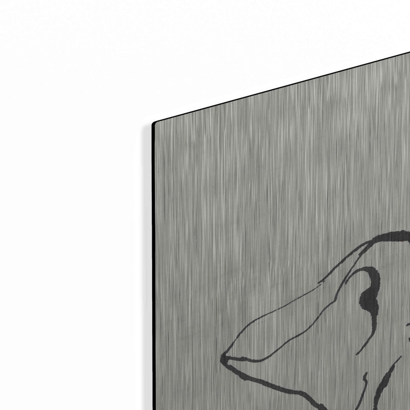 «Line Pig II» sur, H 36 po x l 36 po