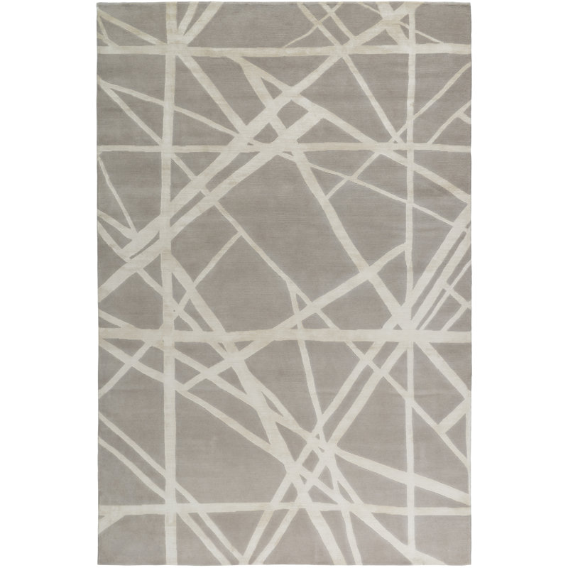 Kelly Wearstler Channels Ivory Area Rug, Rectangle 6' x 9'