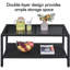Rectangular Metal Outdoor Coffee Table , 92.5cm W 50.5cm D