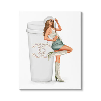 " Glam Cowgirl Fashion Coffee Cup "