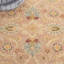 Tapis brun / bleu en laine touffeté fabriqué à la main à motif oriental Tingley-113094084
