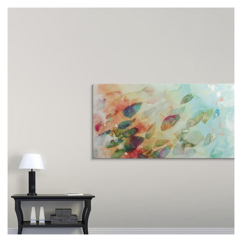 «Gotebo Petals» par Edward Selkirk, reproduction d'art, H 15 po x l 30 po x P 1,5 po, Toile