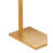 Gambit 63.5'' Contemporary Gold Leaf Task Floor Lamp