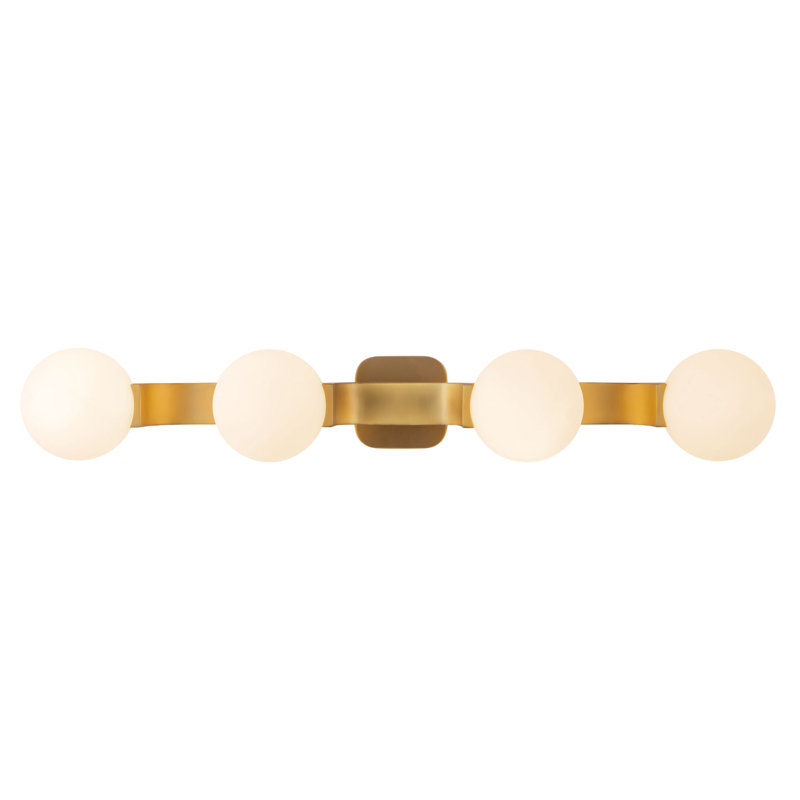 Briar 34-in Gold Bathroom Vanity Light, Brushed Gold