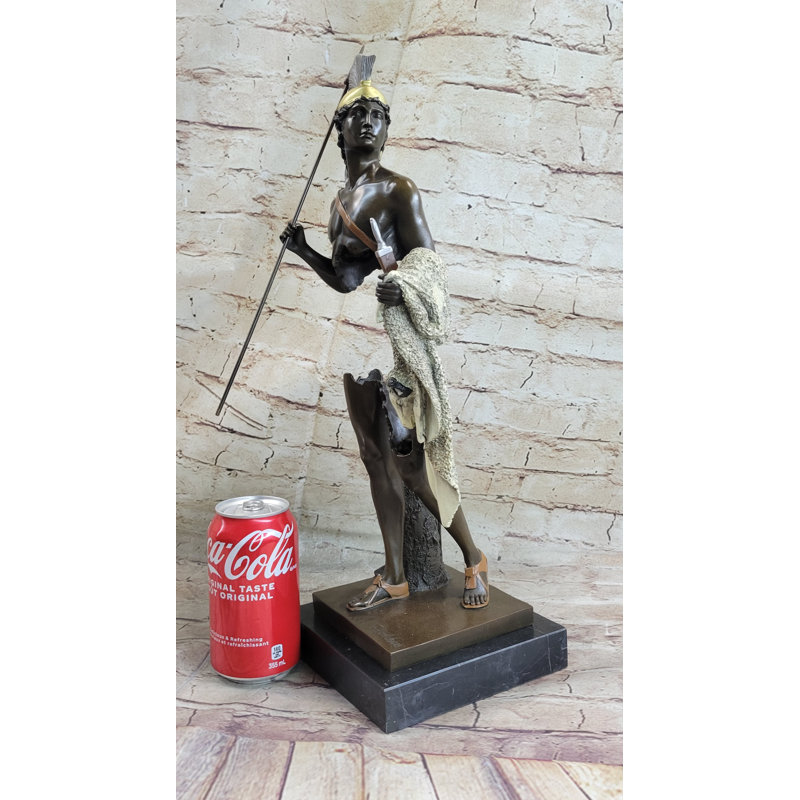 «Jason avec la toison dorée bronze» par Bertel Thorvaldsen, sculpture surréalisme, reproduction d'art