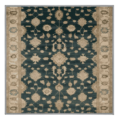 Tapis gris lavable à la machine