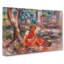 Girl At The Foot Of A Tree by Pierre-Auguste Renoir - Wrapped Canvas-61886714