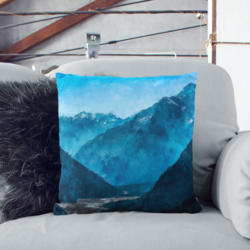 Square Throw Cushion, 55cm H x 55cm W x 20cm D
