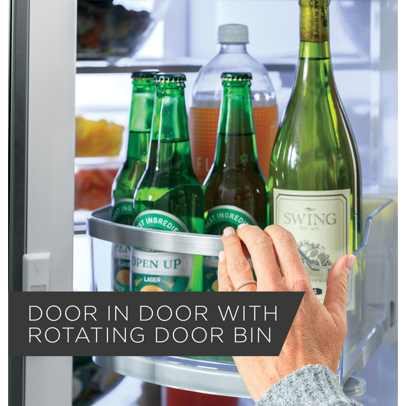 35.75" French Door 27.7 cu. ft. Refrigerator, Fingerprint Resistant Stainless Steel