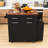 Multi-Functional Kitchen Island with Drop Leaf, Spacious Storage-1142705701