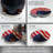 US Flag 2 Pack Stone Car Coasters