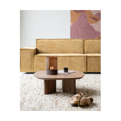 Table basse simple en bois massif