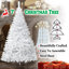 Arbre de Noël artificiel pin blanc-486524162
